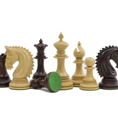Jeu d'Echecs Lemington en Bois de Rose