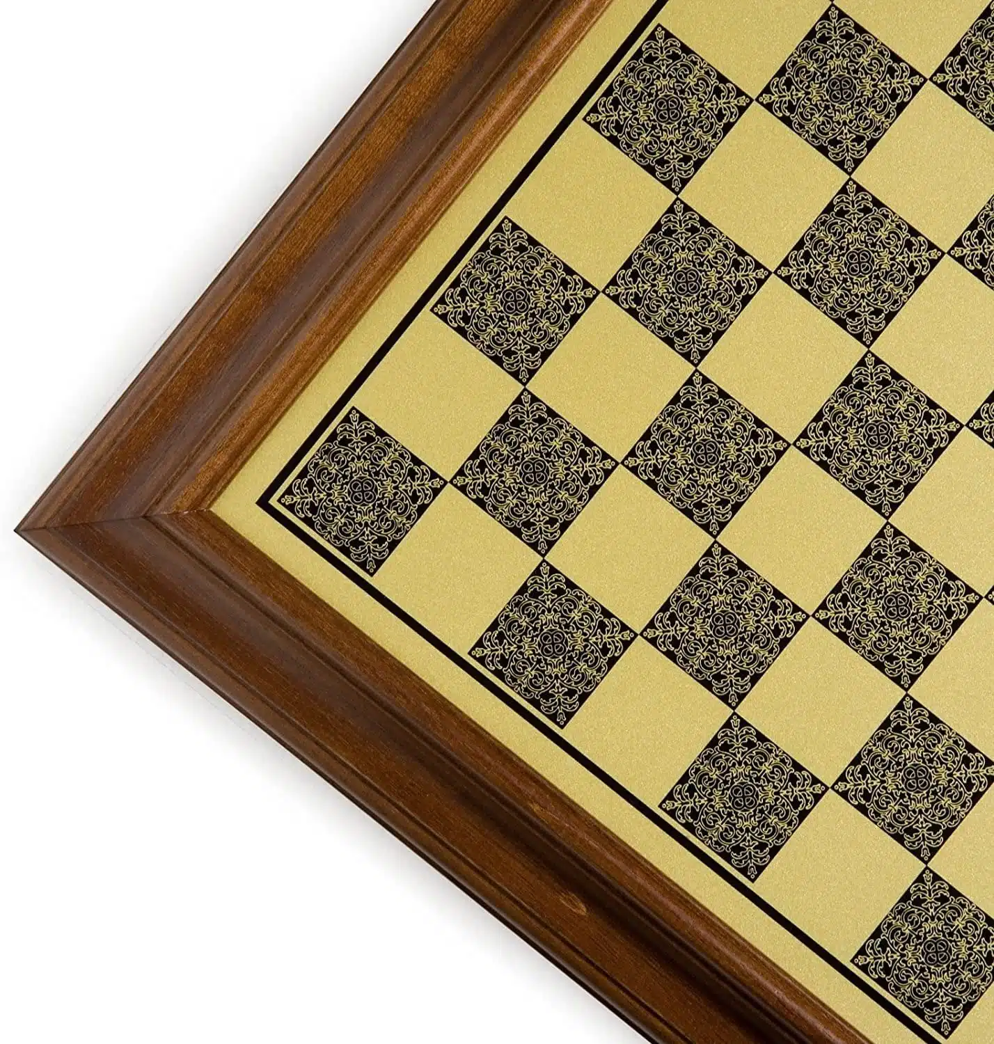 Conjunto Grande Napoleão IV Tabuleiro de Xadrez em Madeira Original e Jogo de Xadrez em Metal - Image 19