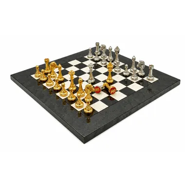 Tabuleiro Classic Flower 4 com peças a meio do jogo e selo vermelho