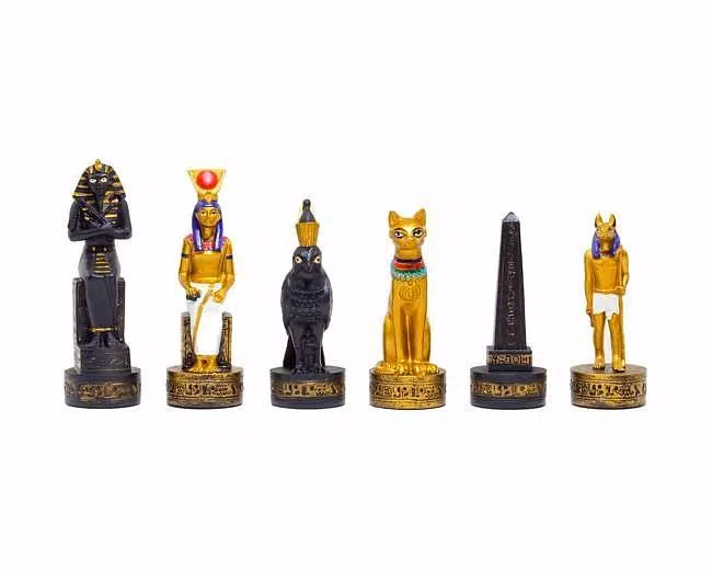 Jeu d'Echecs en Résine "Egypte Ancienne"