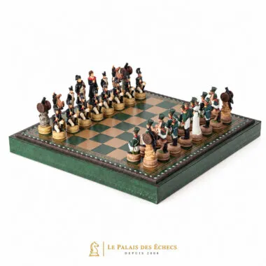 Conjunto Napoleão Campanha da Rússia IV, vista em ângulo do tabuleiro completo