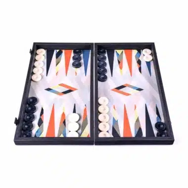 Alternative view of Gamão Multicolor Abstrato