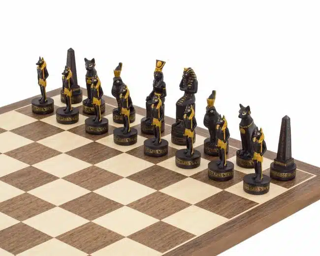 Jeu d'Echecs en Résine "Egypte Ancienne"