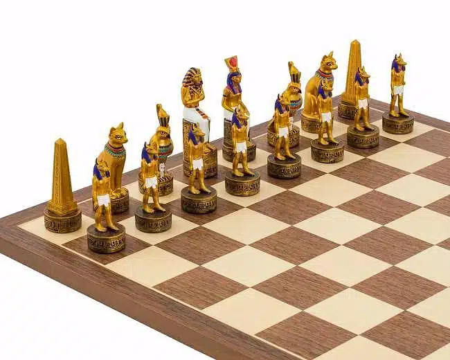 Jeu d'Echecs en Résine "Egypte Ancienne"