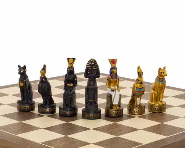 Jeu d'Echecs en Résine "Egypte Ancienne"