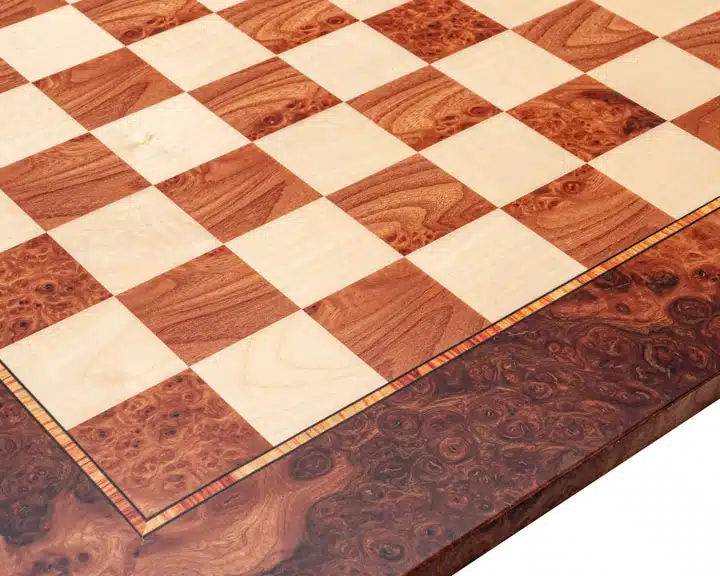 Échiquier Mastellone Giuseppe en Bois d'Orme et Érable