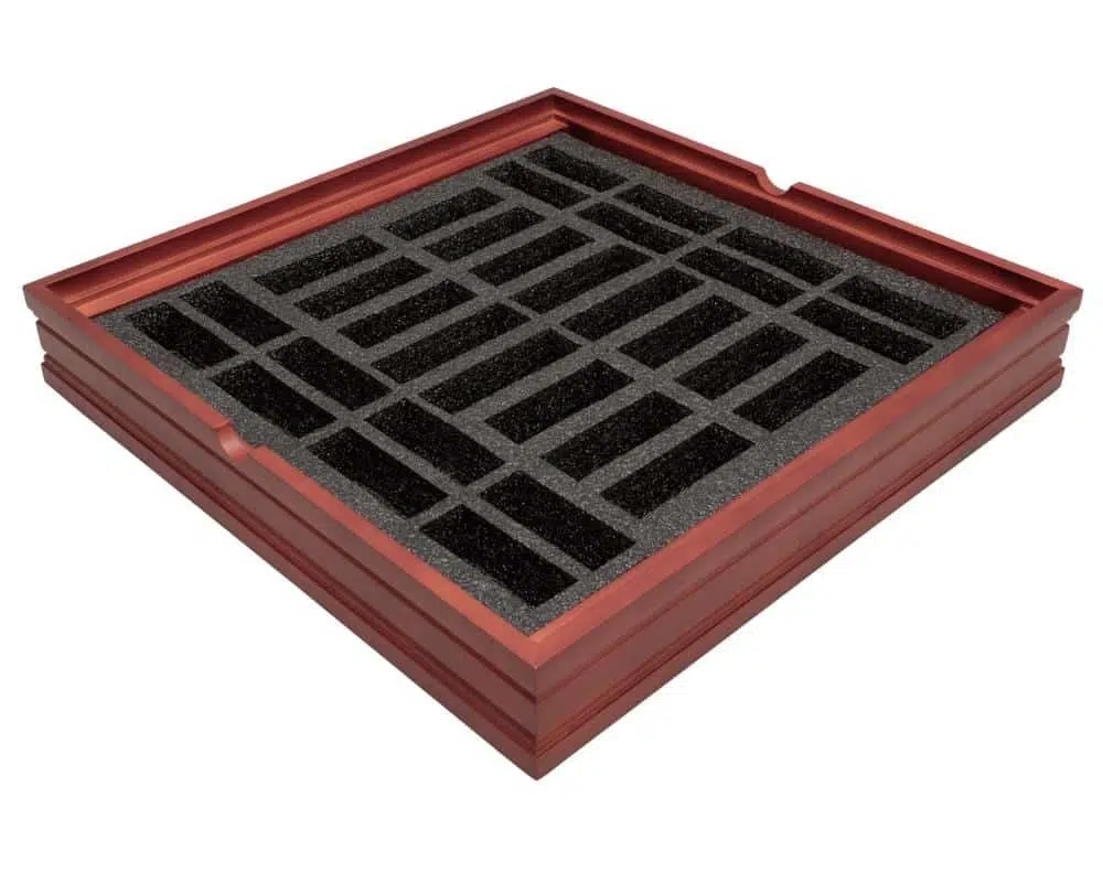 Ensemble Jeu d'Échecs Camelot en Résine et Échiquier en Bois avec Compartiments