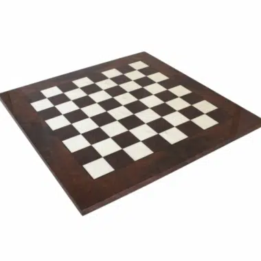 Jogo de Xadrez Completo Staunton em Latão Maciço e Tabuleiro em Nogueira com Acabamento Brilhante - Image 5