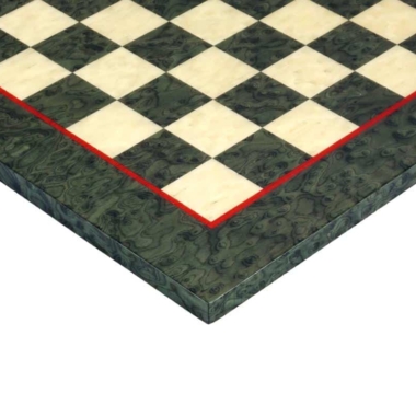 Jogo de Xadrez Camelot - Peças de Resina Pintadas à Mão com Tabuleiro em Madeira de Urze e Ácer Verde - Image 7